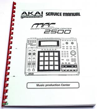 Akai MPC-2500 / technische Unterlage